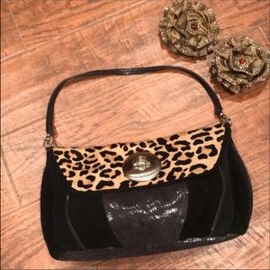 Vince camuto purse, animal print